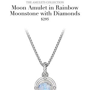 David Yurman Moonstone Amulet